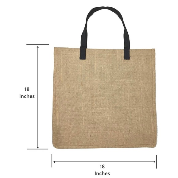 Large Sugar Skull Day of the Dead Canvas Tote - Picture 4 of 5